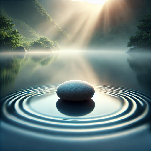 Pebble Talisman, Mindfulness Tool, Emotional Resilience, Grounding Techniques, Stress Reduction, Personal Growth, Meditation Aid, Spiritual Healing