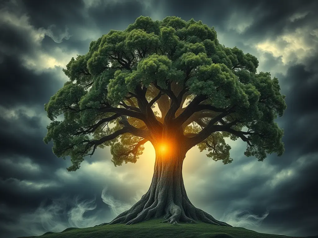 Character, Crisis, Inner Strength, Metaphysical Journey, Spiritual Core, Character Development